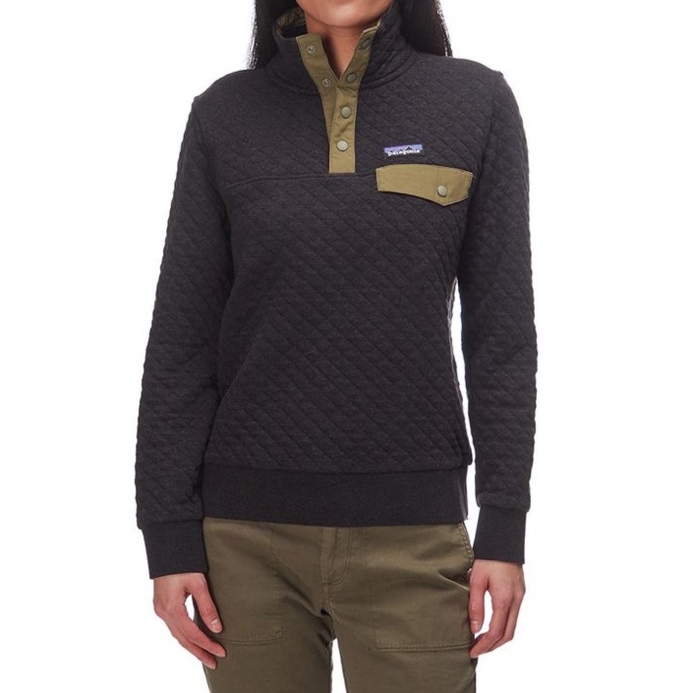PATAGONIA Women's Cotton Quilt Snap-T Pullover Size Small